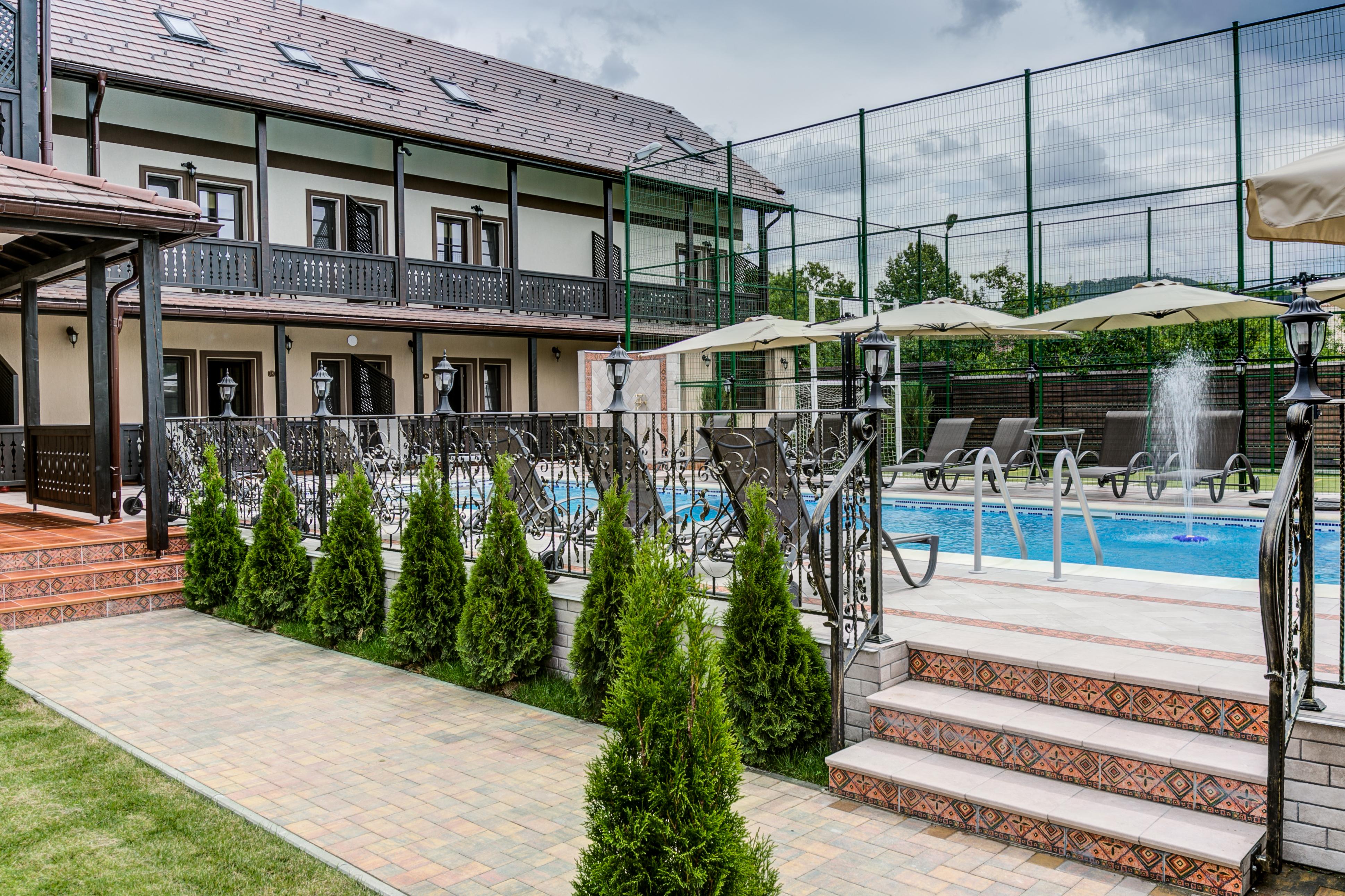 Conacul Ambient Hotel Cristian  Buitenkant foto
